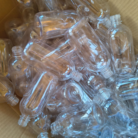 Flacon PET 500ml, Transparent - Filet 28mm - cu capac [1]