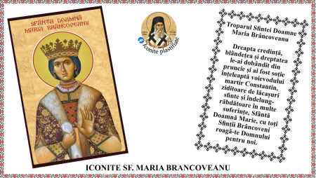 8. August - Icoana Sfanta Doamna Maria Brancoveanu