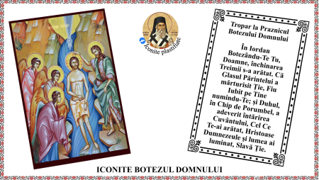 Icoane - Icoana Botezul Domnului