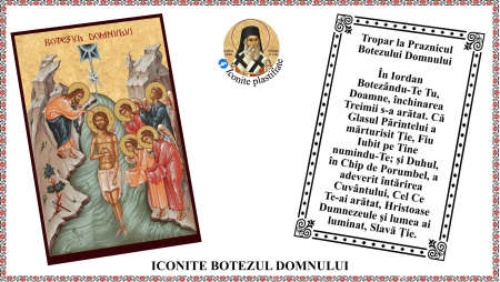 Icoane - Icoana Botezul Domnului