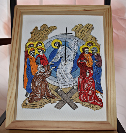 Icoane Invierea - Icoana brodata - Invierea Domnului