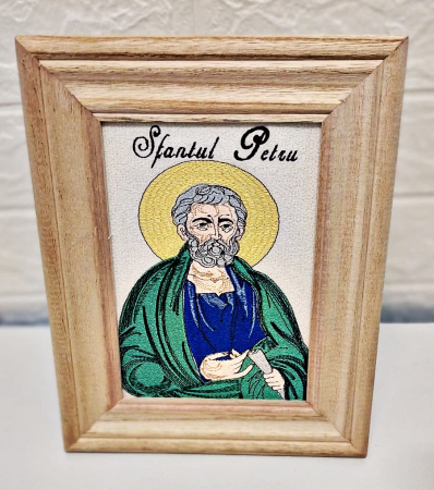 Icoane brodate - Icoana brodata - Sfantul Petru