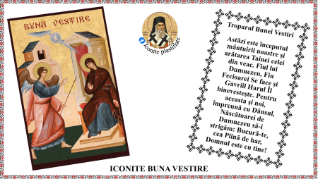 Iconite plastifiate - Icoana Buna Vestire
