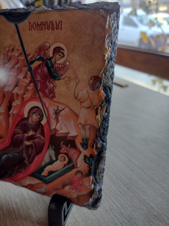 Icoana pe placa din ardezie [1]