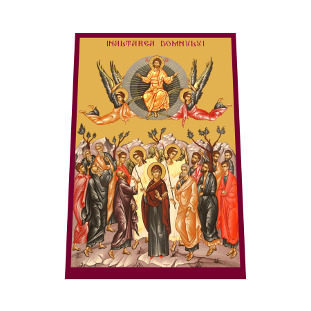 Print UV pe MDF - Icoana Inaltarea Domnului printata pe MDF cu UV la dimensiunea A4