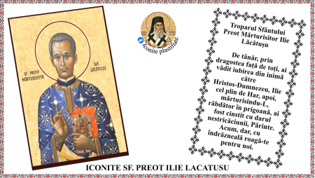 7. Iulie - Icoana Sfantul Preot Marturisitor Ilie Lacatusu