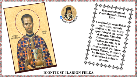 9. Septembrie - Icoana Sfantul Preot Mucenic Ilarion Felea