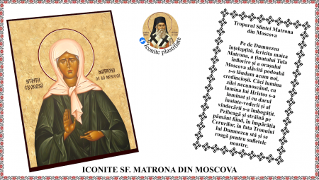 5. Mai - Icoana Sfanta Cuvioasa Matrona de la Moscova