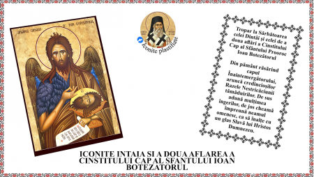 2. Februarie - Icoana Aflarea Capului Sfantului Ioan Botezatorul