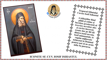 8. August - Icoana Sfantul Cuvios Iosif Isihastul