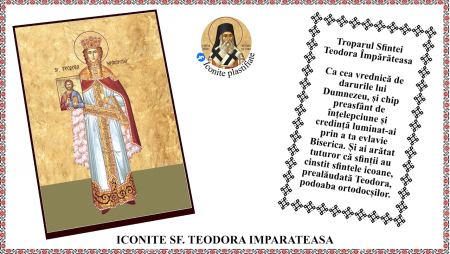 2. Februarie - Icoana Sfanta Teodora Imparateasa