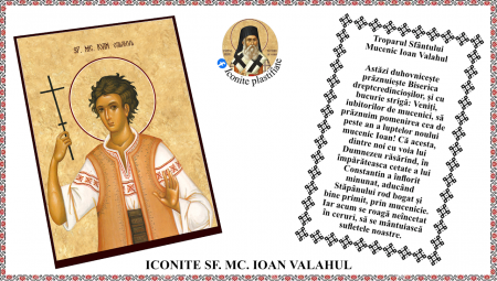 5. Mai - Icoana Sfantul Mucenic Ioan Valahul