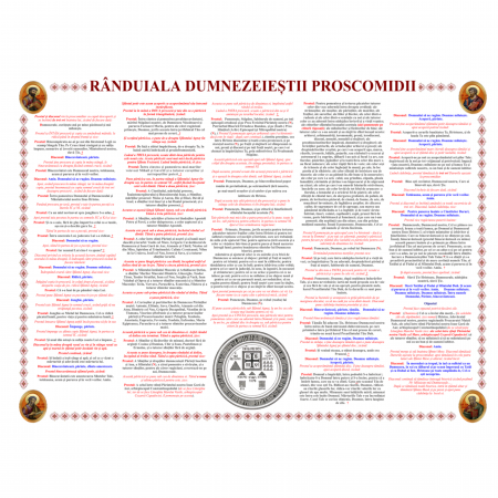 Plansa randuiala Proscomidiei - Plansa randuiala Proscomidiei