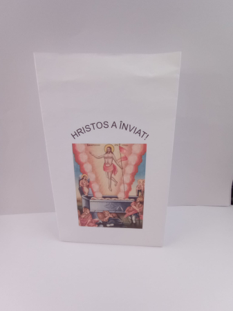 Felicitari - Pungi anafura realizate manual - color