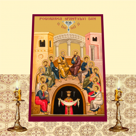 Set Icoane cu Praznicele Imparatesti printate pe MDF cu imprimanta UV [6]