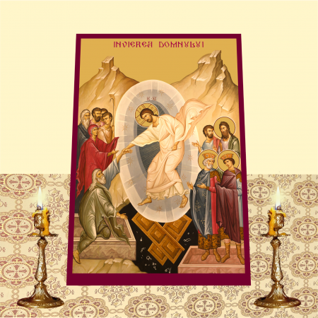 Set Icoane cu Praznicele Imparatesti printate pe MDF cu imprimanta UV [4]