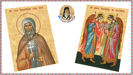 Set Icoane cu Sfintii cu Cruce rosie [8]