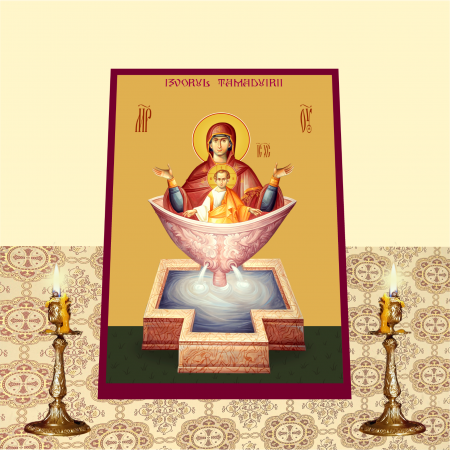 Set Icoane cu Sfintii cu Cruce rosie printate pe MDF cu imprimanta UV [5]