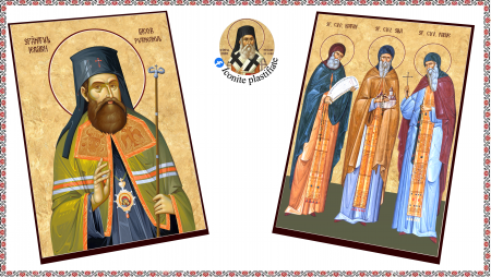 Set Icoane cu Sfintii romani [7]