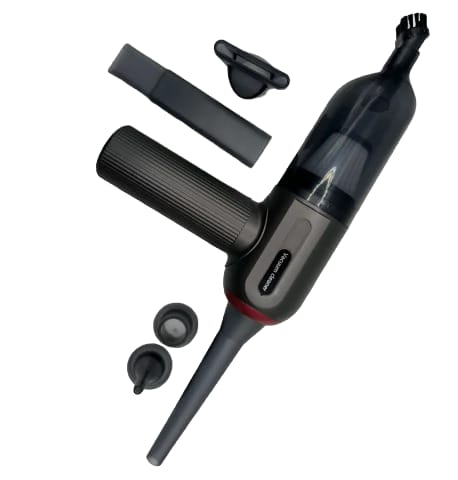Aspirator Portabil, 5 accesorii, negru, wireless, alimentare USB, pentru  curatare rapida si eficienta in zone greu accesibile [4]