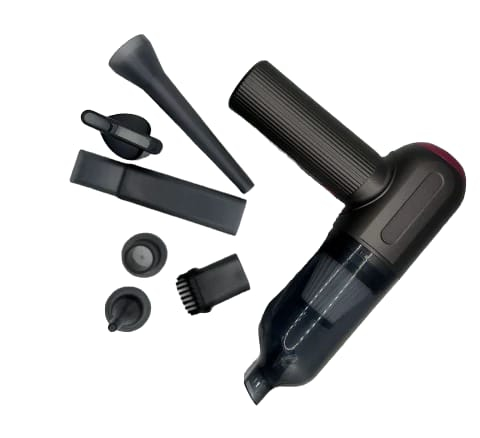 Aspirator Portabil, 5 accesorii, negru, wireless, alimentare USB, pentru  curatare rapida si eficienta in zone greu accesibile [3]