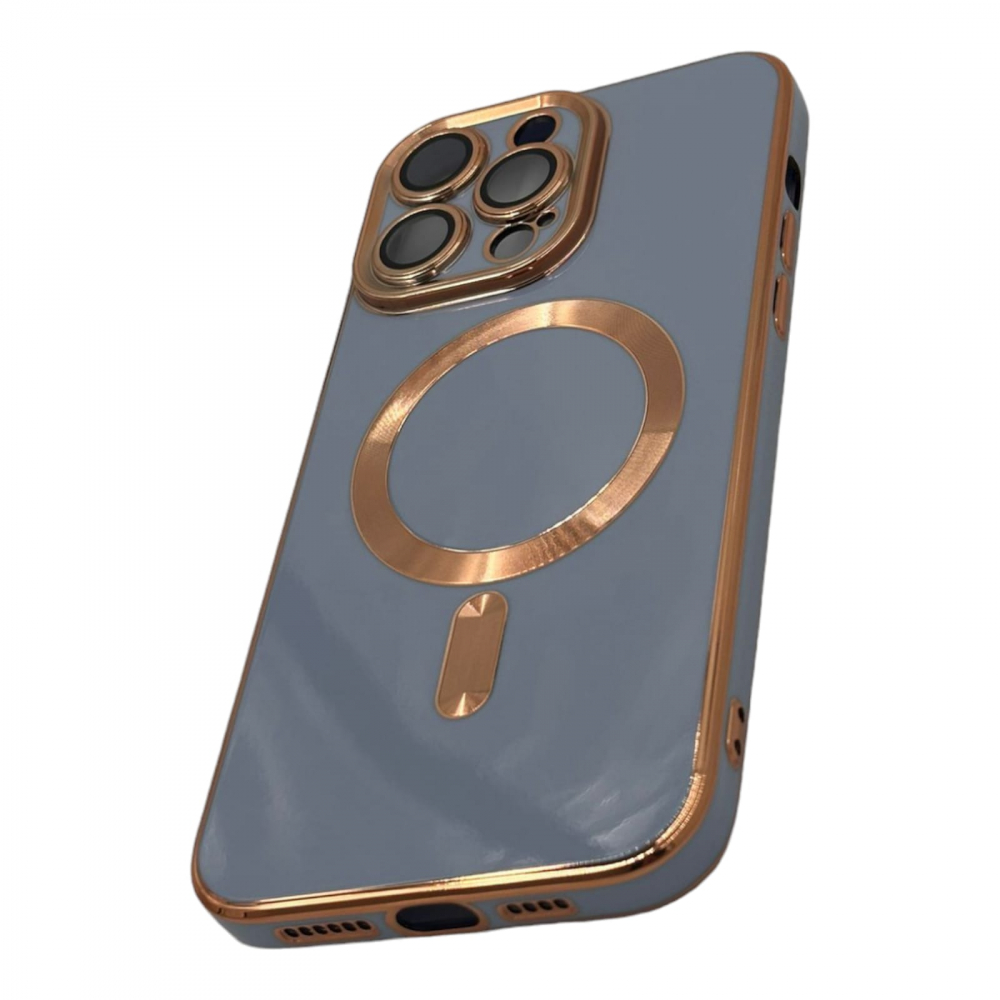 Husa telefon mobil eleganta, compatibila Iphone 14 / Iphone 14 Pro / Iphone 14 Pro Max, rezistenta la praf/zgarieturi, alimentare wireless, antialunecare, cu bordura extraprotectie [2]