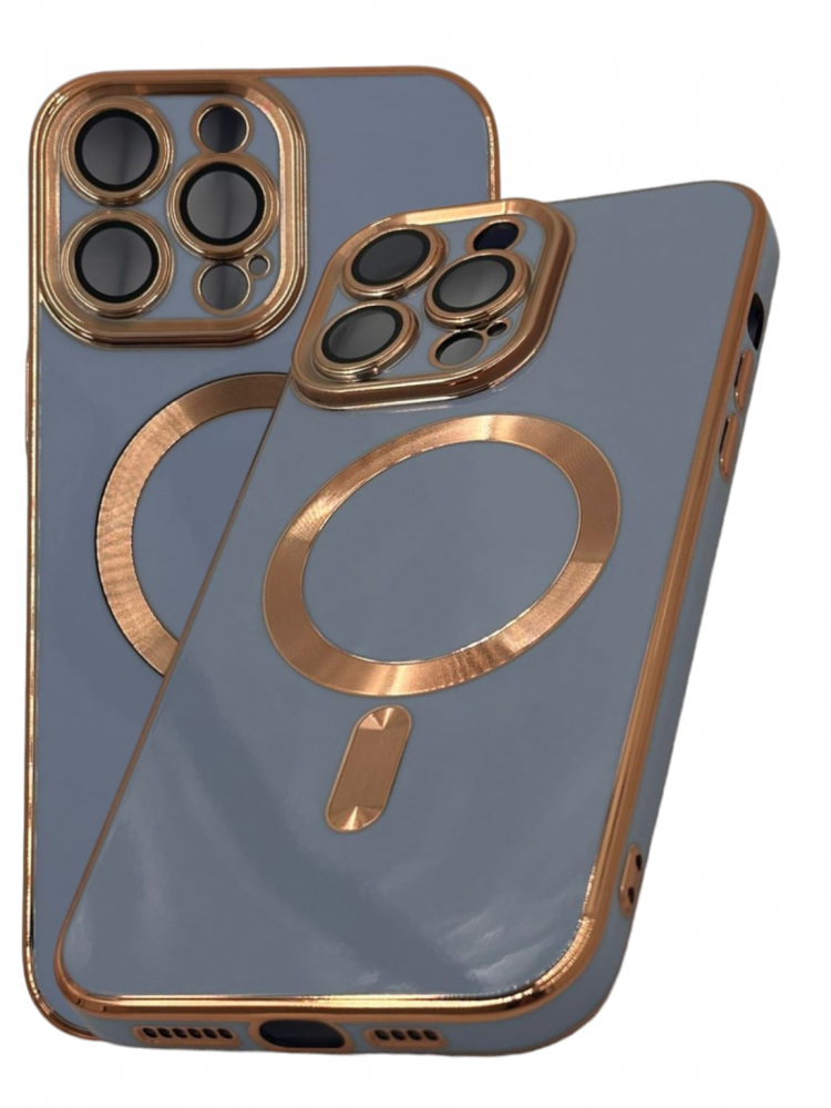 Husa telefon mobil eleganta, compatibila Iphone 14 / Iphone 14 Pro / Iphone 14 Pro Max, rezistenta la praf/zgarieturi, alimentare wireless, antialunecare, cu bordura extraprotectie [3]
