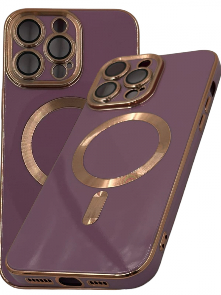 Husa telefon mobil eleganta, compatibila Iphone 14 / Iphone 14 Pro / Iphone 14 Pro Max, rezistenta la praf/zgarieturi, alimentare wireless, antialunecare, cu bordura extraprotectie [2]