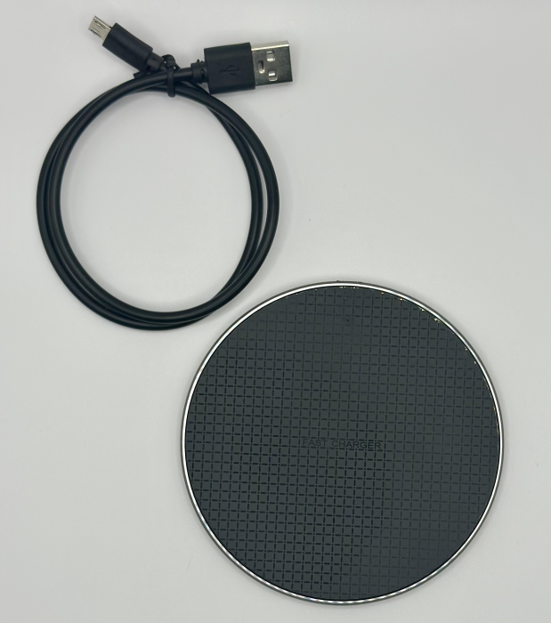 Incarcator wireless cu design subțire și finisaj elegant , Ultraslim, din aluminiu, antialunecare, se integrează armonios în orice spațiu [9]