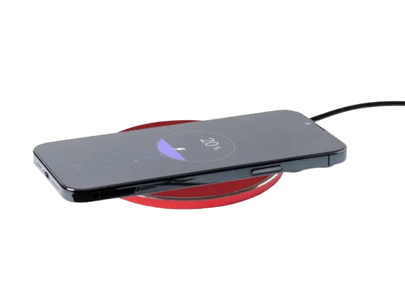 Incarcator wireless cu design subțire și finisaj elegant , Ultraslim, din aluminiu, antialunecare, se integrează armonios în orice spațiu [9]