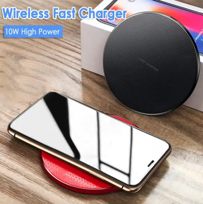 Incarcator wireless cu design subțire și finisaj elegant , Ultraslim, din aluminiu, antialunecare, se integrează armonios în orice spațiu [6]