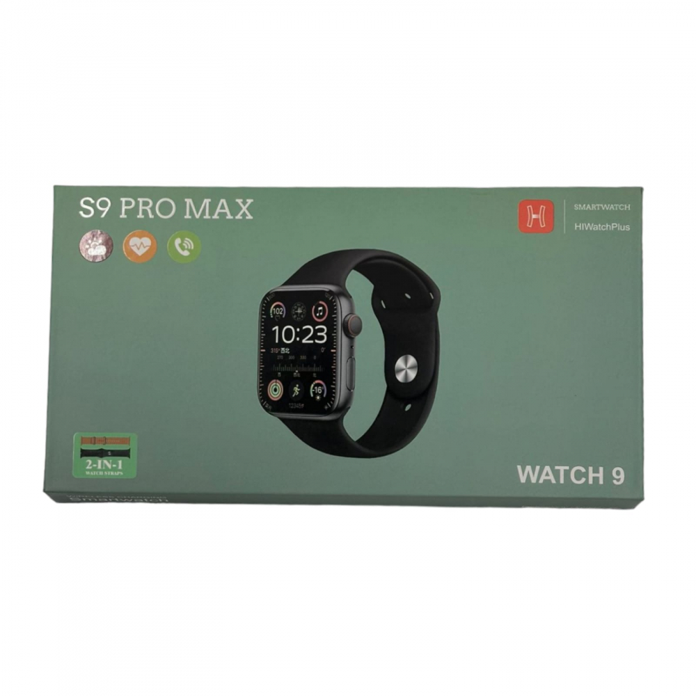 Set Smartwatch cu 2 Curele Schimb S9Promax [8]