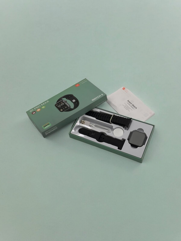 Set Smartwatch cu 2 Curele Schimb S9Promax [7]