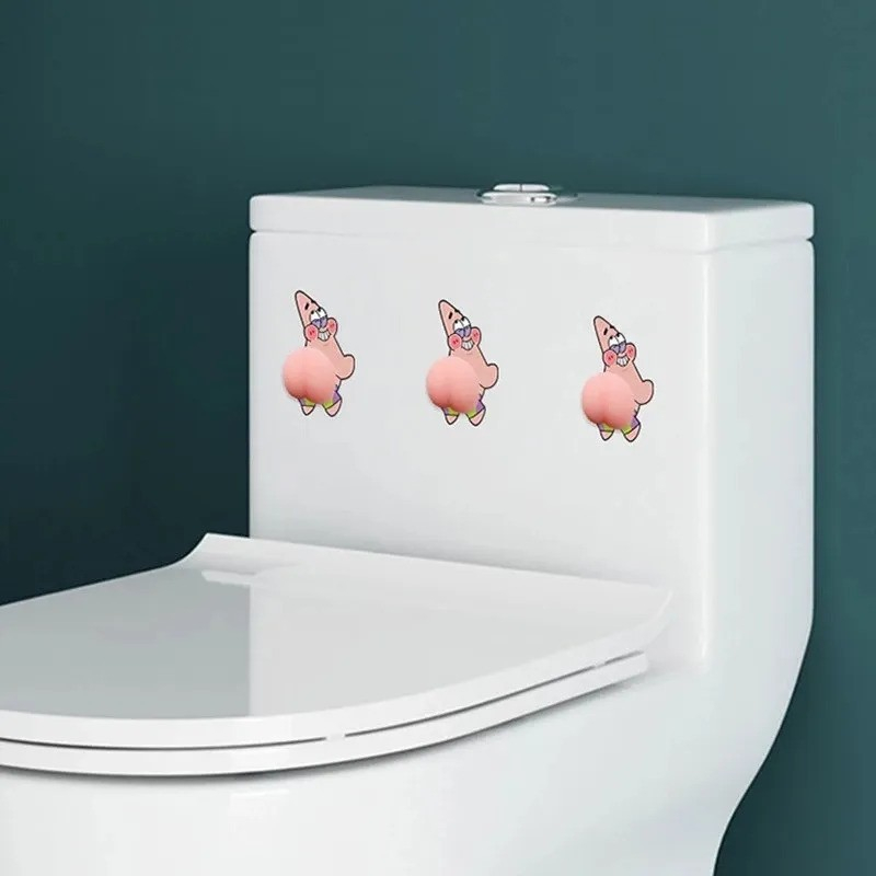 Sticker amuzant steluta, din silicon durabil - protecție adorabilă antizgarieturi pentru uși [1]