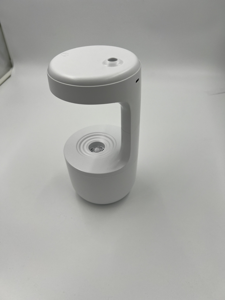 Umidificator antigravitațional,cu ceas si  lumina ambientala, alimentare USB, rezervor 800 ml- Îmbunătățeștei Spațiul cu stil, eleganță și tehnologie avansată în fiecare colț al camerei [3]