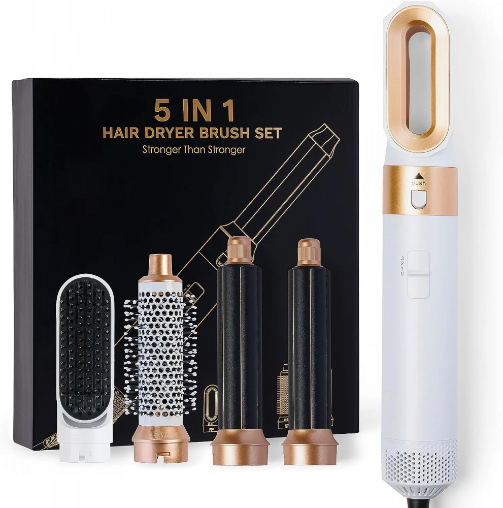Uscator Par Profesional, cu perii multifunctionale, sistem inteligent de masurare, control si reglare a temperaturii, concentrator de aer, 1000W - performanță avansată și confort personalizat [4]