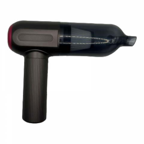Aspiratoare auto - Aspirator Portabil, 5 accesorii, negru, wireless, alimentare USB, pentru  curatare rapida si eficienta in zone greu accesibile
