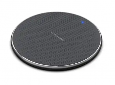 Laptop, Tablete & Telefoane - Incarcator wireless cu design subțire și finisaj elegant , Ultraslim, din aluminiu, antialunecare, se integrează armonios în orice spațiu