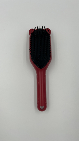 Petshop - Perie pentru ingrijirea blanitei pentru caini sau pisici, din plastic, rosie, cu peri flexibili