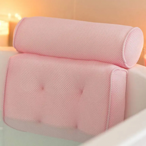 Suporturi si accesorii de baie - Perna cada SPA, din poliester, asigura durabilitate și ușurință în întreținere, suport moale și plăcut pentru cap și gât