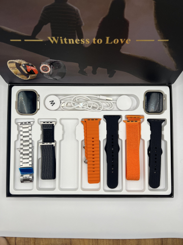 Set Smart Watch Cu 2 Ceasuri Si 7 Bratari WS-L9 [1]