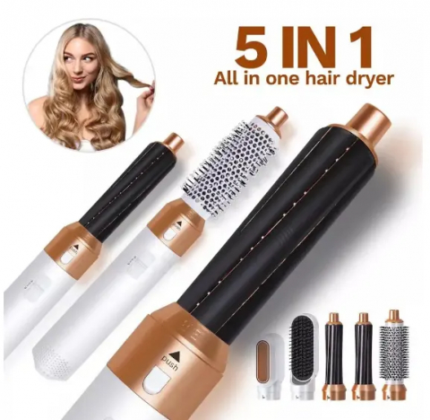 Uscator Par Profesional, cu perii multifunctionale, sistem inteligent de masurare, control si reglare a temperaturii, concentrator de aer, 1000W - performanță avansată și confort personalizat [6]