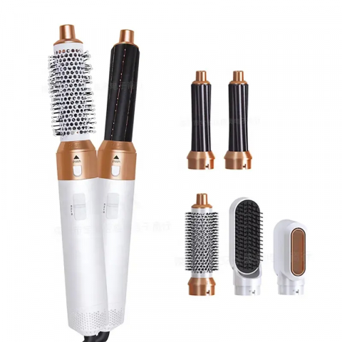 Ingrijire personala & Cosmetice - Uscator Par Profesional, cu perii multifunctionale, sistem inteligent de masurare, control si reglare a temperaturii, concentrator de aer, 1000W - performanță avansată și confort personalizat