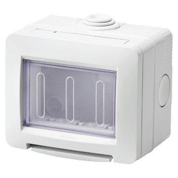 Doza aplicata cu capac PT IP55 3M Gewiss Chorus Gri [1]
