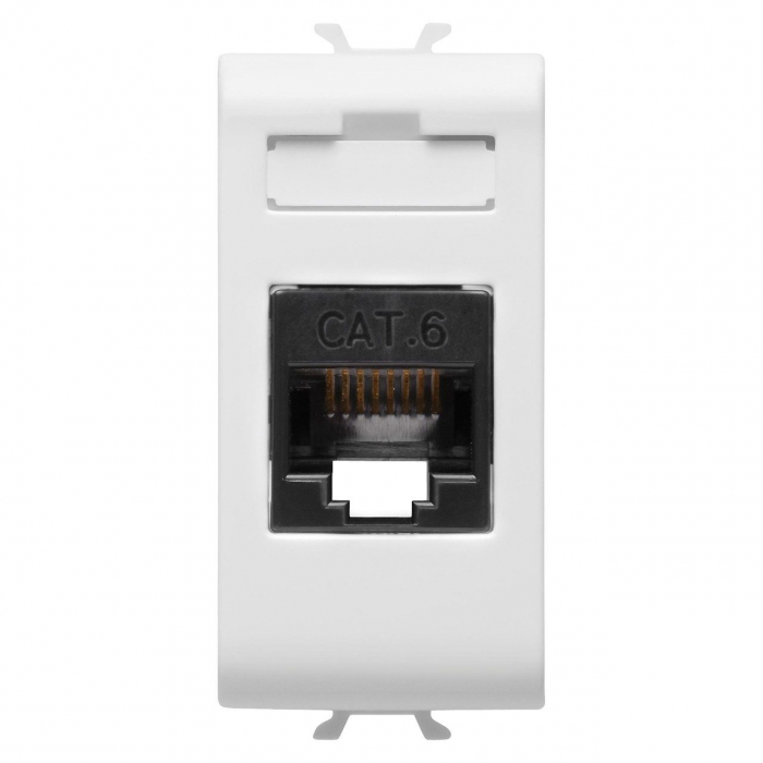 Priza internet RJ45 UTP cat 6 1M Gewiss Chorus Alb mat [1]
