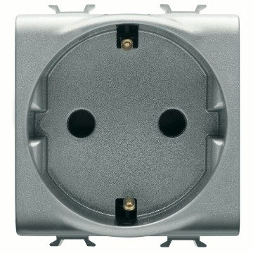 Priza schuko 2M 16A Gewiss Chorus Titan [1]