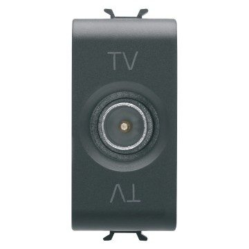 Priza TV de trecere 1M tata Gewiss Chorus Negru [1]