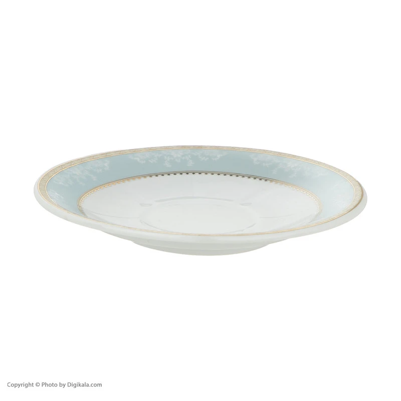 SET 6 FARFURII  DIN PORTELAN CU DECOR AURIU 23CM ✨ [2]