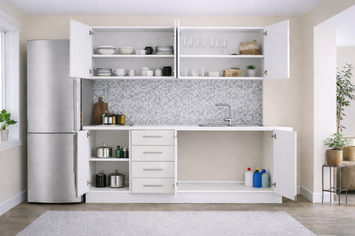 Bucatarie din Mdf  Lucios Antonia 1.8 m [3]