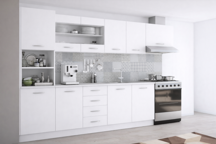 Bucatarie Karina 2.8 m Alb [2]